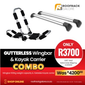 Foldable Kayak & Wingbar Combo