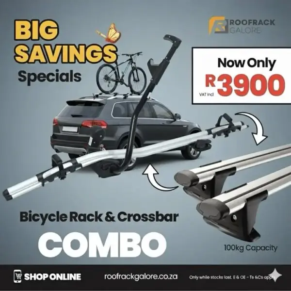 COMBO DEAL: Bicycle Rack & Crossbars - Image 2