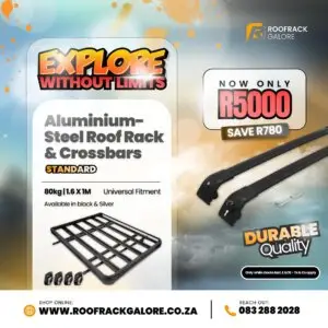 COMBO DEAL: Roof Rack & Crossbars - Extended
