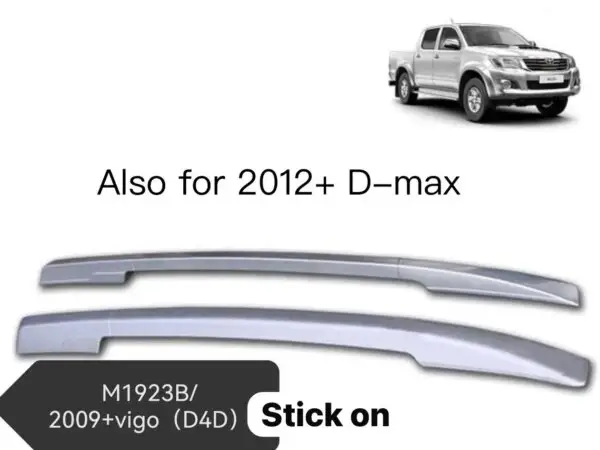 Stick-on Side Rails for Isuzu D-Max 2012+ and Toyota Hilux Vigo 2009+ - Image 7